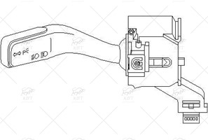 SIGNAL WIPER CONTROL HANDLE