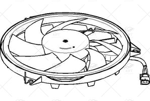 1253A9 12631 FAN MOTORU KOMPLE 307