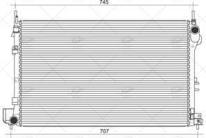 1300246 SU RADYATORU VECTRA C 2.2 2.0-2.2DTI