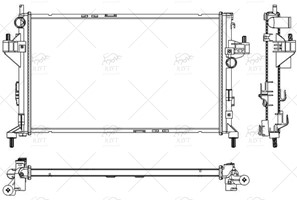 1300259 SU RADYATORU CORSA C 1.3