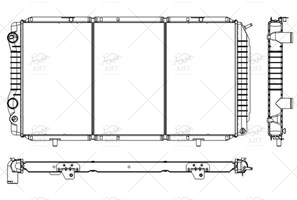 1301N0 732922 SU RADYATORU JUM DUCATO BOXER 1.9-2.0-2.5-2.8 -03