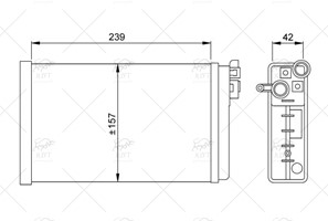 1618044 UM1069 KALORIFER RADYATORU OMEGA A