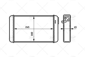 1618107 UM1069 KALORIFER RADYATORU OMEGA A