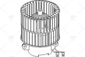 1845057 KALORIFER MOTORU ASTRA F