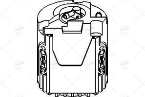 1H0919051AK YAKIT POMPASI-SENSOR POLO-POLO CLASSIC-GOLF3 1.6 AEE-AFT
