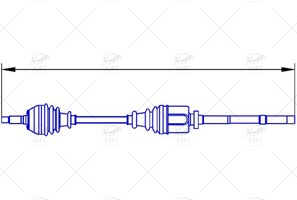 32731H 302427 AKS KOMPLE SAG 306 GTI ABS