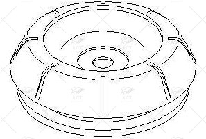 344523 1417 AMORTISOR TAKOZU UST VECTRA ASTRA G 1.6