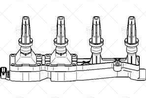 ATESLEME BOBINI C2 1.6-C3 1.6 16V-C4 1.6 16V-XSARA 1.6 16V-206 SW 1.6 16V-307 1.6 16V-1007 1.6 16V-P