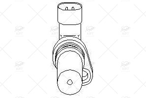 6235645 KRANK DEVIR SENSORU COR-AST H -MERIVA-DOBLO Z 1.3 DTH