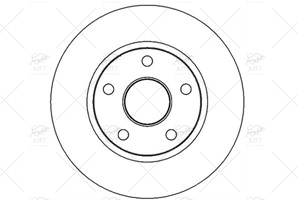 7711130076 FREN DISKI ARKA TAKIM TRAFIC II-VIVARO