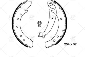 FB88546-FREN PABUC BALATA ARKA 1.8 DUCATO