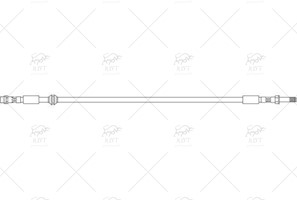 7H8611701B FREN HORTUMU ON T5 04->