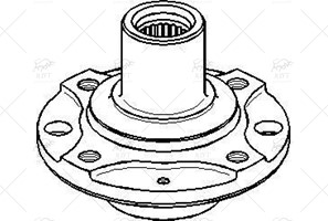 326196 TEKER PORYASI ON ASTRA F VECTRA A