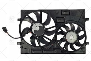 FAN MOTORU BUYUK 370MM A1-A3-GOLF7-PASSAT-LEON-OCTAVIA-SUPERB 1.4TSI-2.0TFSI 13->